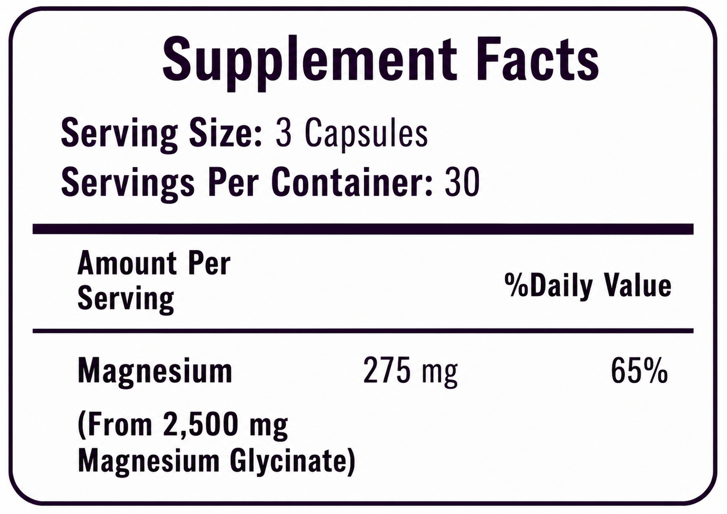 Magnesium Glycinate | High-Absorption Magnesium Support