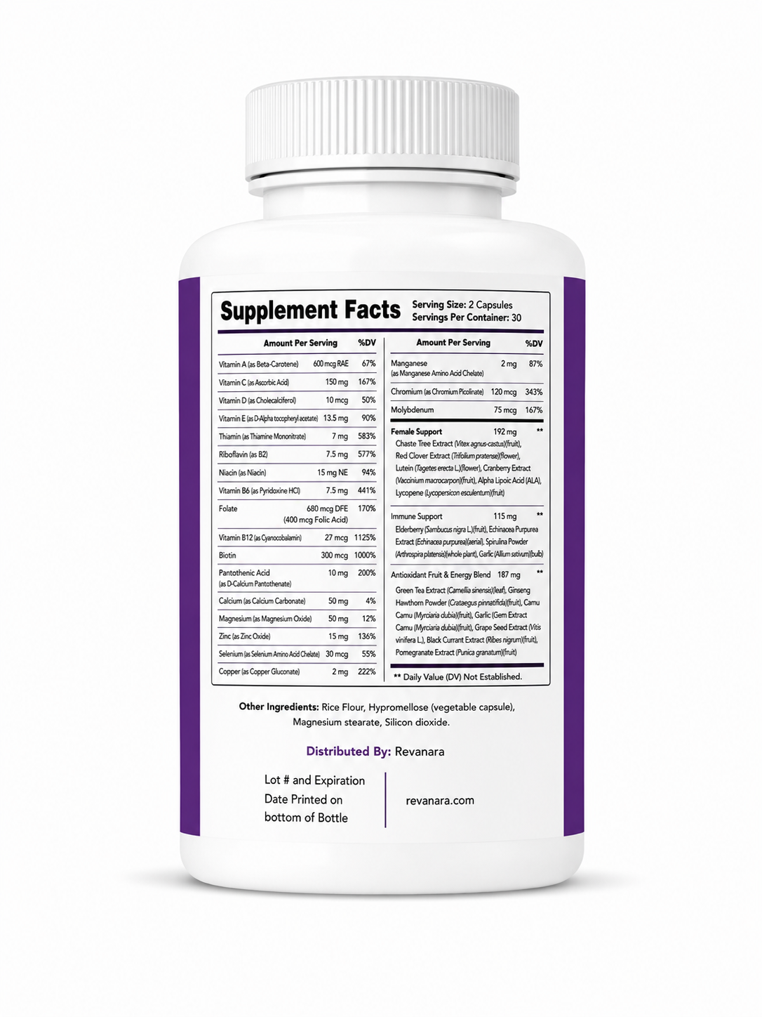 Women's Multivitamin | Daily Nutritional Support for Women